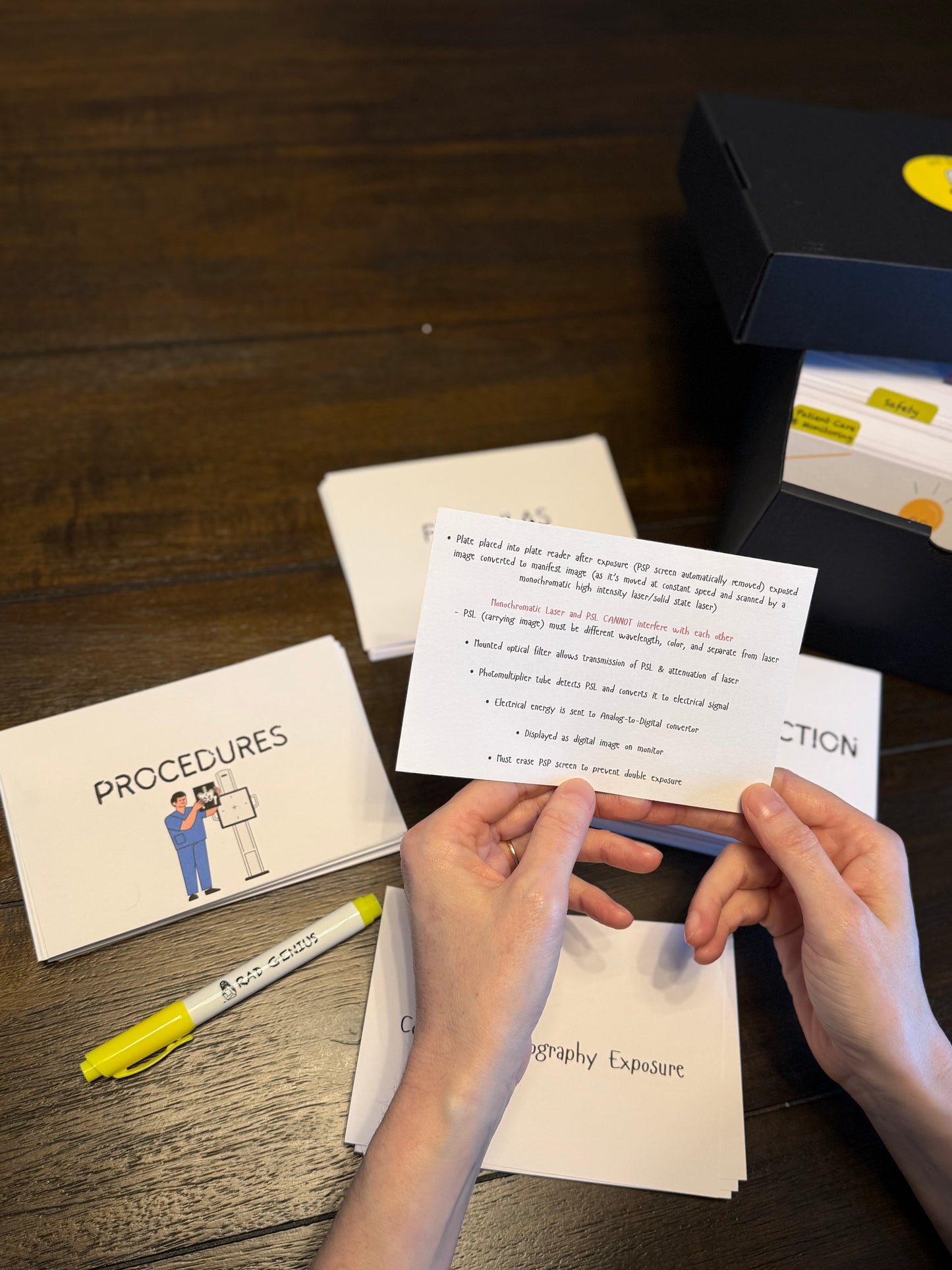 Radiologic Technologist Flashcard Set