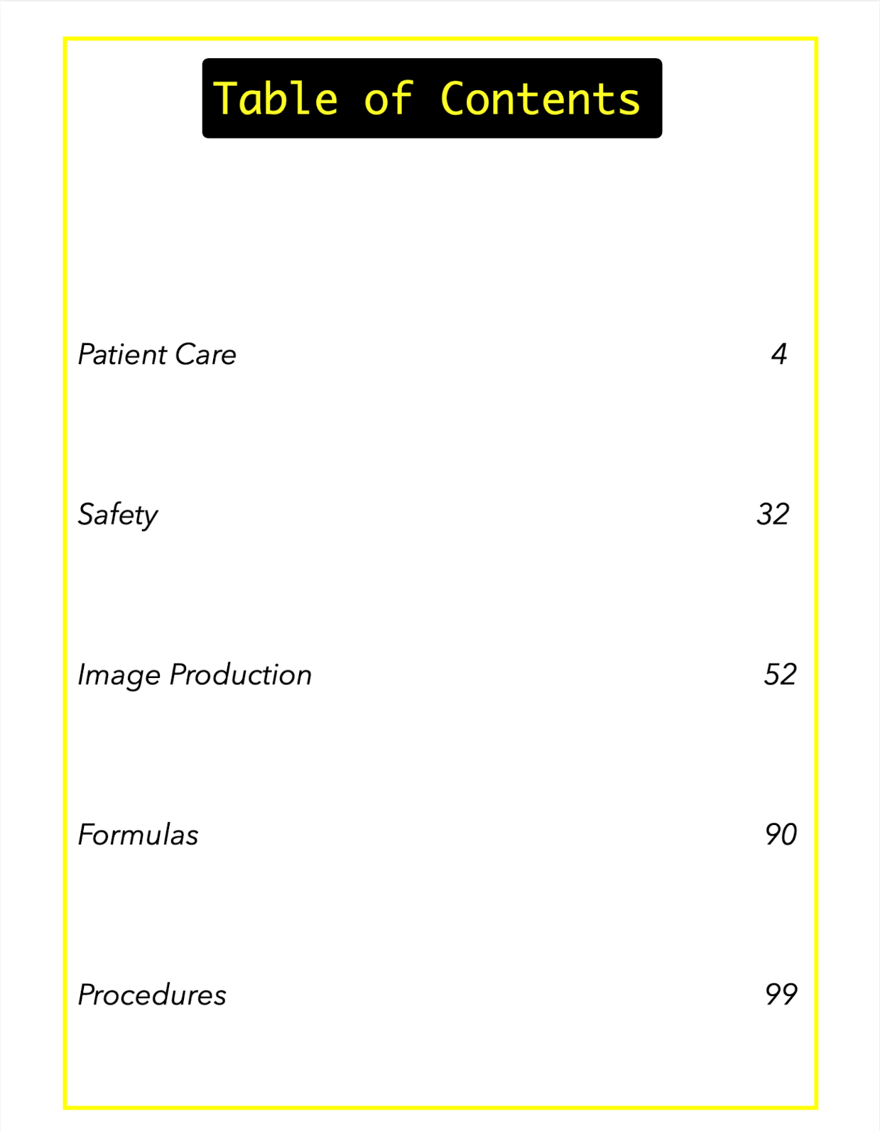 Radiologic Technologist Edition